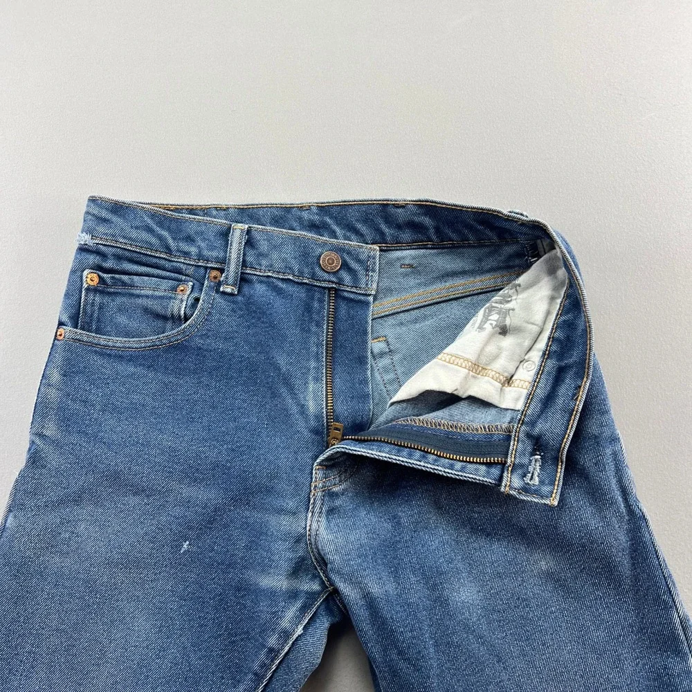Levi's 517 Bootcut Jeans Mens 31x30 Blue Denim Non Stretch Medium Wash Mid Rise